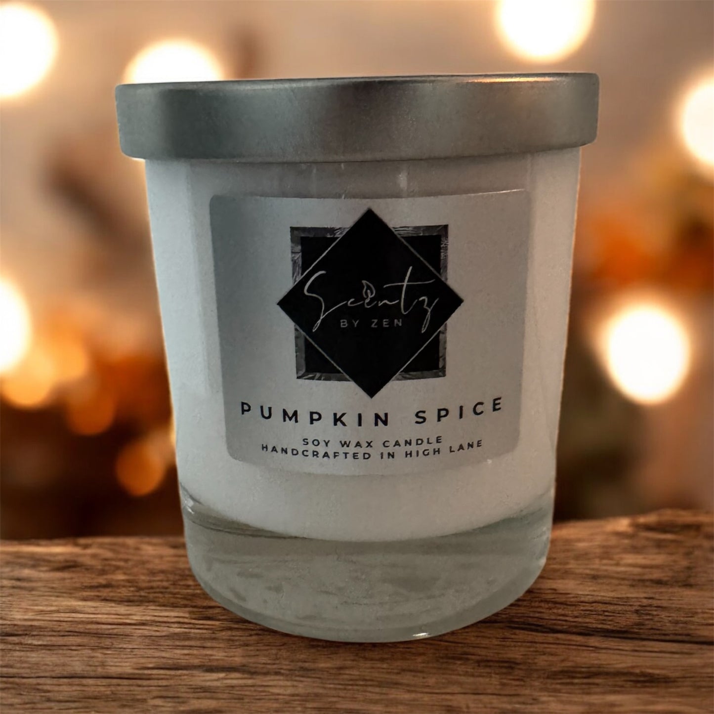 Pumpkin Spice Glass Tumbler