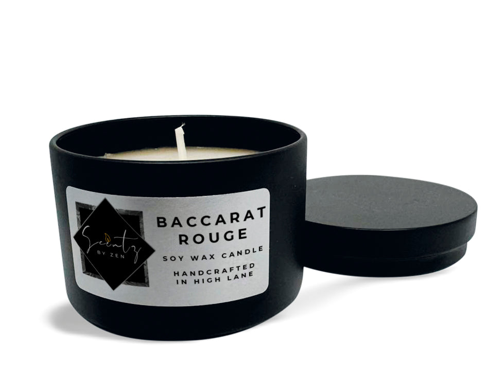 Baccarat Rouge 4oz Candle - Scentz By Zen