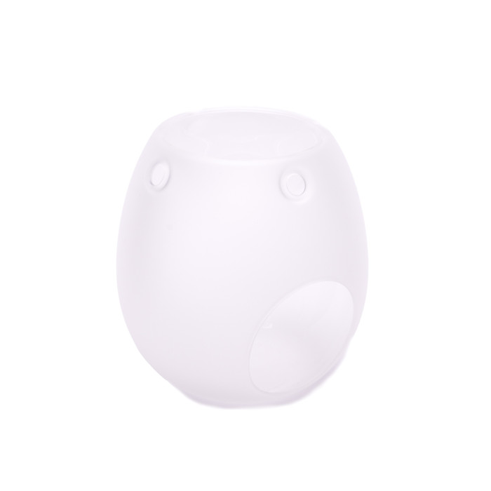 Frosted White- Glass Wax Melt Burner