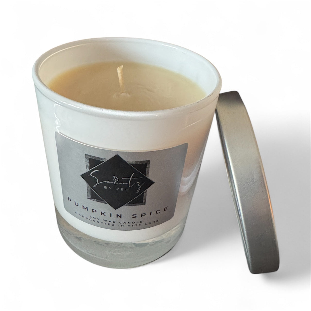 Pumpkin Spice Glass Tumbler