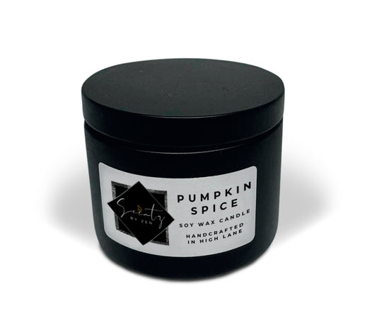 Pumpkin Spice 4oz Candle - Scentz By Zen